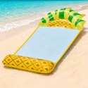 Materac dmuchany plażowy hamak wodny leżak fotel krzesło do pływania basenu ananas