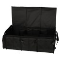 Organizer do bagażnika kufer do samochodu z chłodzeniem 3 komory z torbą termiczną XXL 37x75x32cm