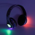 Słuchawki bezprzewodowe nauszne Bluetooth RGB Gaming Sport 150mAh