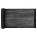 Osłona balkonowa LUARO mata maskująca siatka cieniująca na balkon taras 150g/m2 105x700cm UV + Trytytki
