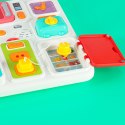 Tablica manipulacyjna sensoryczna montessori kuchnia zegar światło dźwięk