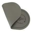 Mata fitness do ćwiczeń jogi wygłuszająca antypoślizgowa 125x61,5x0,6 cm szara