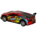 Samochód RC sportowy zdalnie sterowany na pilot auto wyścigowe drift z LED światłami czerwony