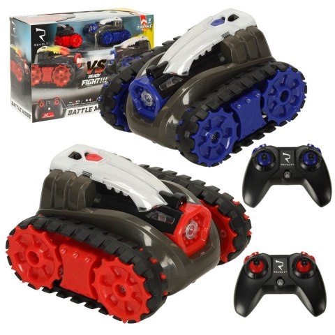 Autka na gąsienicach na pilota RC REVOLT TG1004T Battle Tanks Pojedynek Laserowy 2.4GHz LED Efekty Dźwiękowe Off-Road