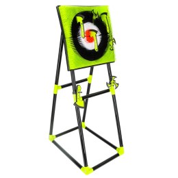 Tarcza dart silikonowa rzutki toporek gwiazdka akcesoria stojak zestaw XXL