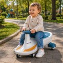 Jeździk grawitacyjny LED Swing Fix S4 świecące koła z muzyką grający 76cm niebiesko-biały max 100kg