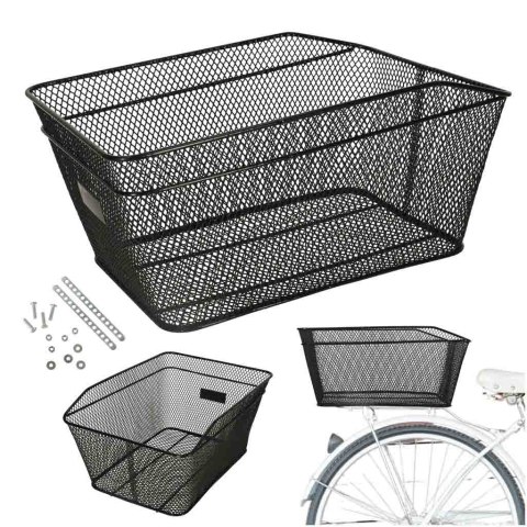 Koszyk rowerowy RALLEX na bagażnik kosz tylny metalowy