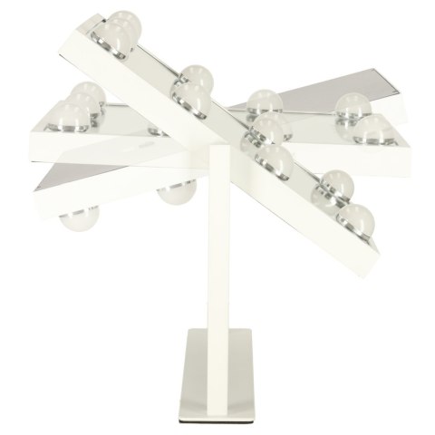 Lusterko do makijażu 9 LED z żarówkami USB 25x30cm