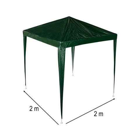 Pawilon ogrodowy namiot imprezowy handlowy altana zielona 2 x 2m
