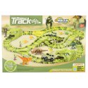 Tor wyścigowy dinozaury samochody XXL TRACK 240 elementów