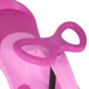 Jeździk grawitacyjny LED Swing Fix S3 świecące koła różowy