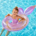 Kółko do pływania koło dmuchane syrena z brokatem galaxy 94 cm XXL max 60kg