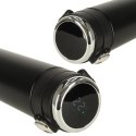 Kubek bidon termiczny z ustnikiem termos LED 350ml czarny