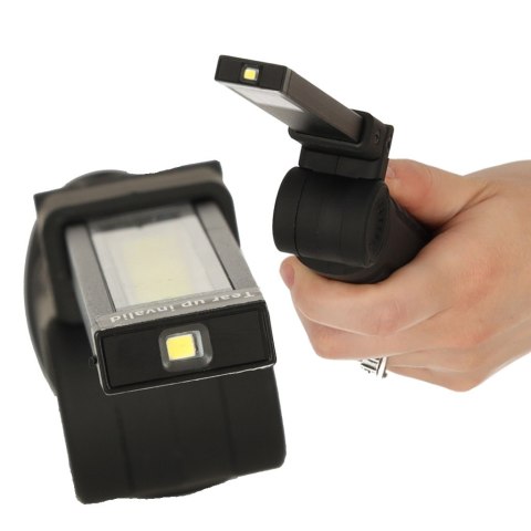 Latarka warsztatowa USB COB magnes akumulator