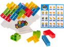 Gra zręcznościowa montessori gra logiczna układanka balansująca klocki