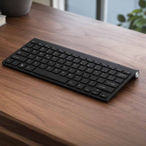 Klawiatura bezprzewodowa Smart TV czarna