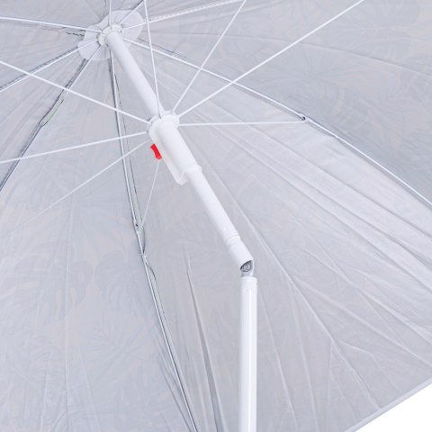 Parasol ogrodowy plażowy regulowany łamany 150cm arbuz UV