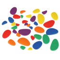 Kamyki kreatywne kolorowe układanka montessori 65 el.