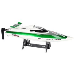 Łódź zdalnie sterowana na pilota RC FT009 zielona