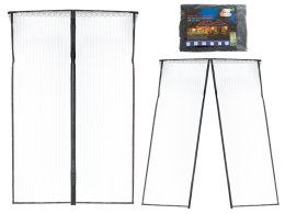 Moskitiera siatka magnetyczna na drzwi 160x230cm CZARNA