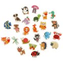 Puzzle dla dzieci układanka w puszce zwierzątka 48 puzzli 24 obrazki