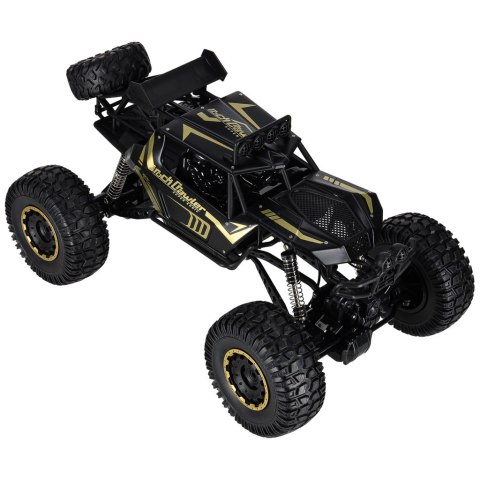 Samochód zdalnie sterowany 2,4GHz 1:8 51cm metal czarny