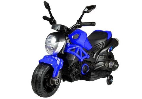 Motor na Akumulator Motocykl Dla Dzieci GTM1188 Światło LED Niebieski