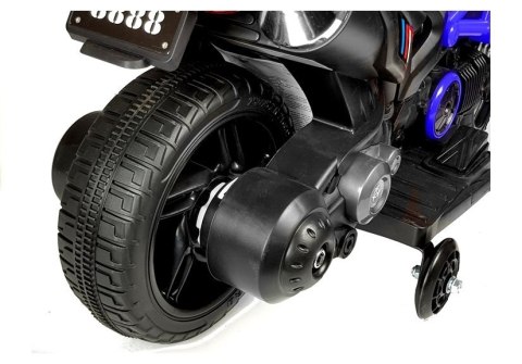 Motor na Akumulator Motocykl Dla Dzieci GTM1188 Światło LED Niebieski
