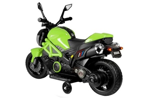 Motor na Akumulator Motocykl Dla Dzieci GTM1188 Światło LED Zielony