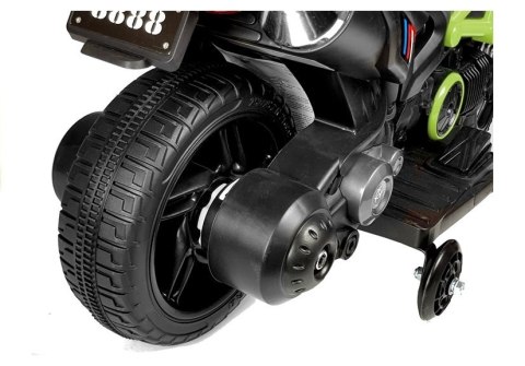 Motor na Akumulator Motocykl Dla Dzieci GTM1188 Światło LED Zielony