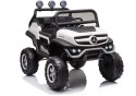 Pojazd na Akumulator Mercedes Unimog S Światła LED MP3 Pilot Biały
