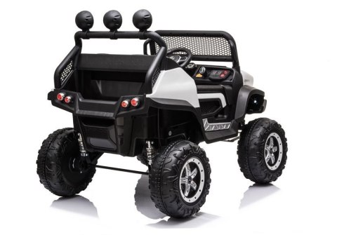 Pojazd na Akumulator Mercedes Unimog S Światła LED MP3 Pilot Biały