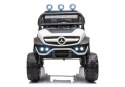 Pojazd na Akumulator Mercedes Unimog S Światła LED MP3 Pilot Biały