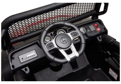 Pojazd na Akumulator Mercedes Unimog S Światła LED MP3 Pilot Biały