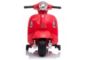 Skuter na Akumulator Vespa GTS 300 Mini Dla Dzieci Światło LED Czerwony