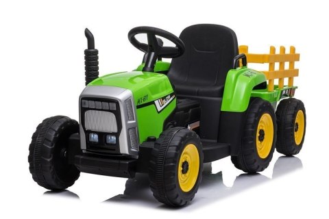 Traktor na Akumulator z Przyczepą XMX611 Pilot Światła LED Zielony