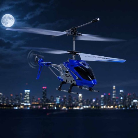 Helikopter zdalnie sterowany na pilota RC SYMA S107G niebieski