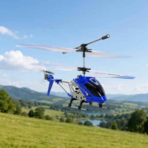 Helikopter zdalnie sterowany na pilota RC SYMA S107G niebieski
