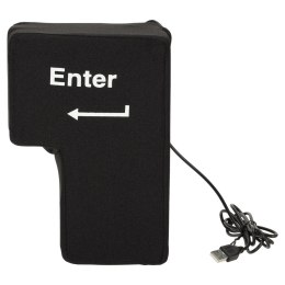 Poduszka antystresowa klawisz Enter XL na biurko do uderzania USB