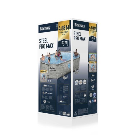Basen Stelażowy 488 x 305x 107cm Bestway 56946