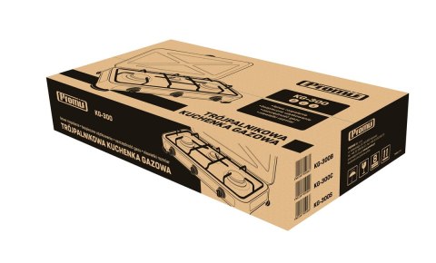 Kuchenka gazowa PROMIS KG300 SREBRNY