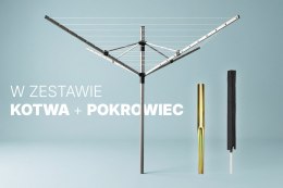 Suszarka na pranie PROMIS SU200 CAPRI ogrodowa czteroramienna