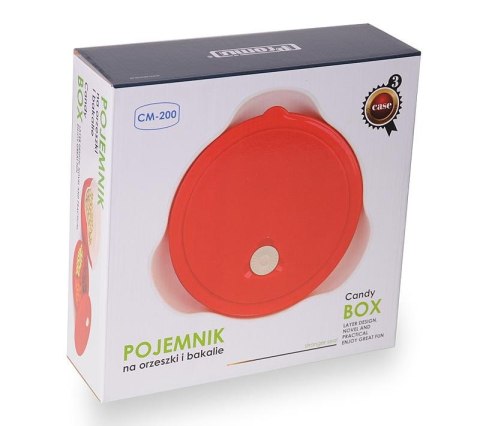 Pojemnik na orzechy PROMIS CM200 Candybox DWUPOZIOMOWY z miseczką na odpady