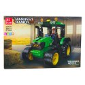 Klocki Konstrukcyjne Traktor Farmerski Rolniczy Zielony 304 el.