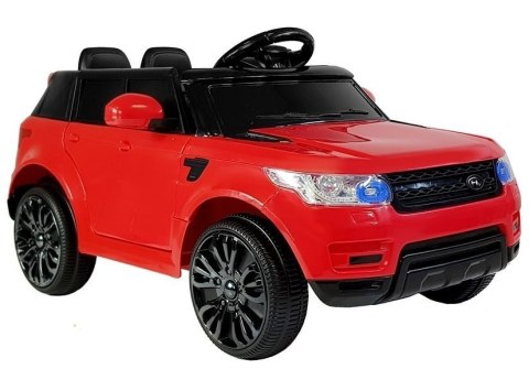 Auto Na Akumulator HL1638 Dla Dzieci Pilot MP3 Światło LED Czerwony