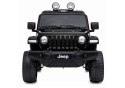 Auto na Akumulator Jeep Rubicon Światła LED MP3 Pilot 4x4 Czarny