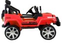 Auto na Akumulator S2388 Pilot Światła LED Radio Jeep Czerwony 4x45W