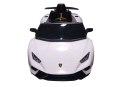 Auto na akumulator Lamborghini Huracan Pilot Światła LED MP3 Białe