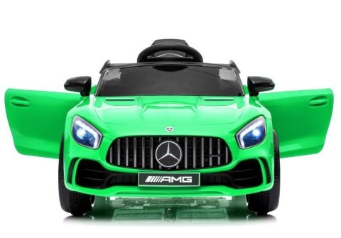 Auto na akumulator Mercedes AMG GT R Pilot Światła LED MP3 Zielony