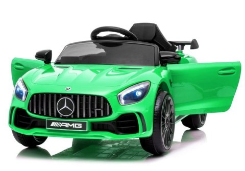 Auto na akumulator Mercedes AMG GT R Pilot Światła LED MP3 Zielony